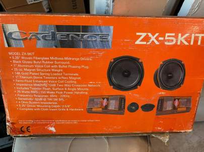 CADENCE SPEAKERS $50.00